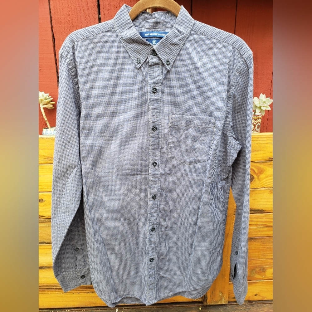 Vintage Micro Gingham button up